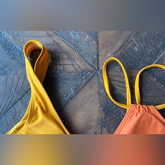 Shein, Orange and Yellow, Medium - Picture 4 of 4